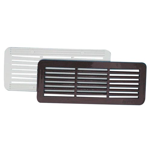 mřížka větrací krytka PH 150x 60mm BÍ (2ks) HACO