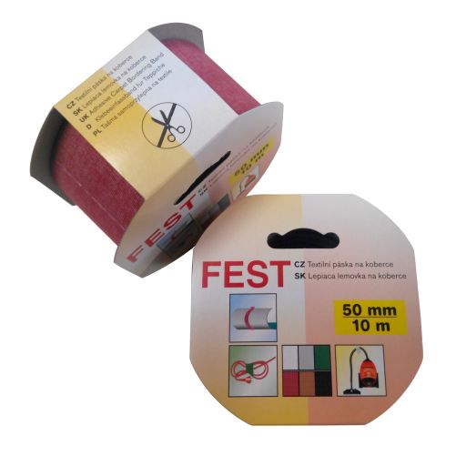 FEST TAPE Textilní páska na koberce 50 mm x 10 m