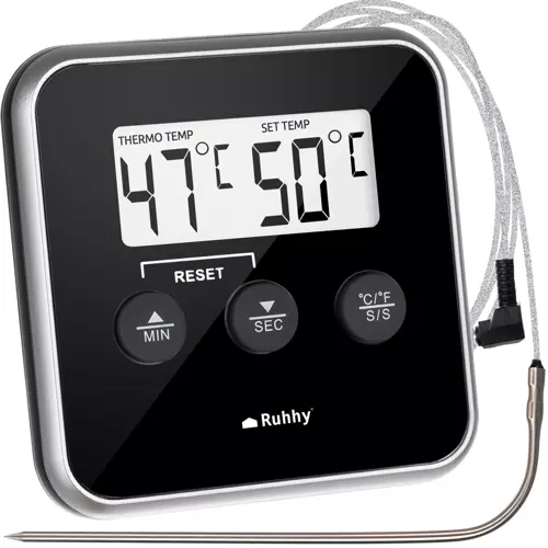 Ruhhy 19155 Kuchyňský teploměr se sondou 0-250°C