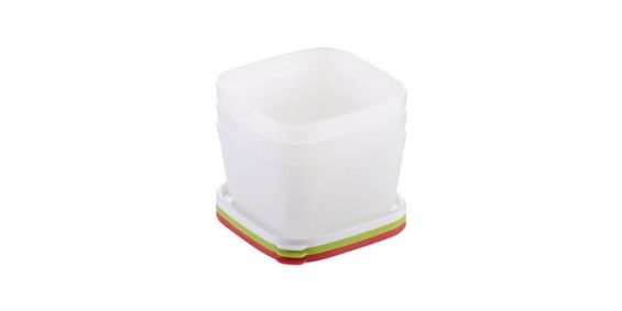 Zdravé dózy do mrazničky PURITY 0.5l,3ks