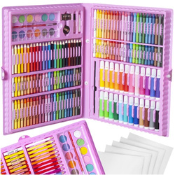 ISO 9174 Výtvarná sada Mega Art Set 168 ks růžová