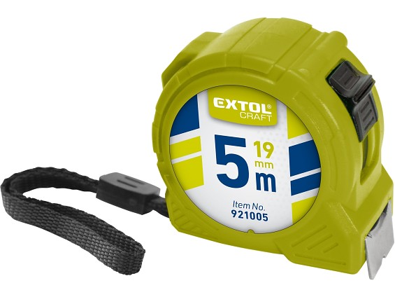 metr svinovací, 5m, š. pásku 19mm