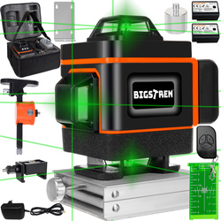 Bigstren 18763 4D Křížový Nivelační Laser 16