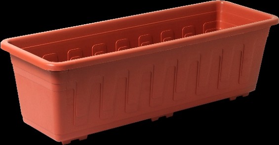 Plastkon Samozavlažovací truhlík Garden Flor teracota 60 cm