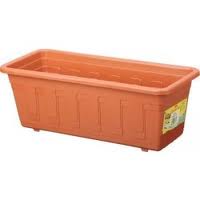 Plastkon Samozavlažovací truhlík Garden Flor teracota 80 cm