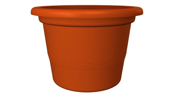 Nohel Garden Květník CAMPANULA plastový terakota 23x17cm