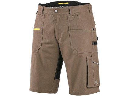 Kraťasy CXS STRETCH, pánské, béžovo-černé, vel. 54
