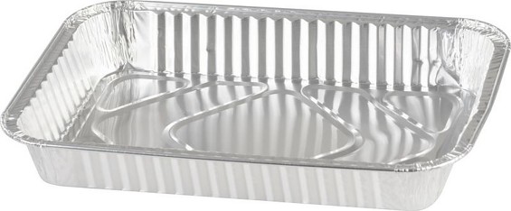 Miska MagicHome hliník, 31,5x21,3x4,4 cm, grilovací, 3 ks